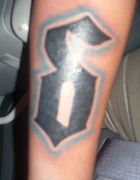 Brandie's Shinedown tattoo