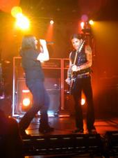 Front row view of Brent and Nick