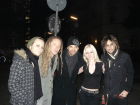 Shinedown poses with Kristina