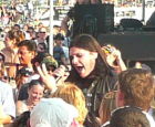 Brent in the crowd
