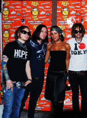 Jackie with Shinedown