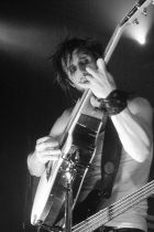 Eric on Bass at the Music Farm in Charlestown