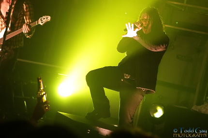 Brent performing at the Chance Theater