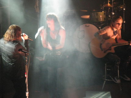 Brent, Lzzy, and Zach at the Brat Stop