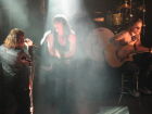Brent, Lzzy, and Zach at the Brat Stop