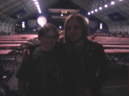 Me and Zach Myers