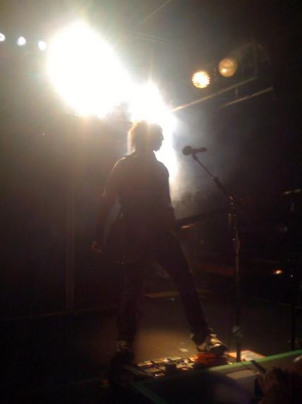 Silhouette of Eric Bass