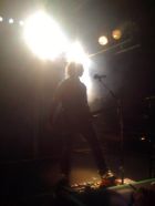 Silhouette of Eric Bass