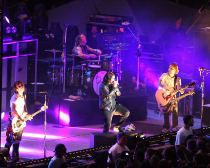 In the Purple Glow at Dubuque