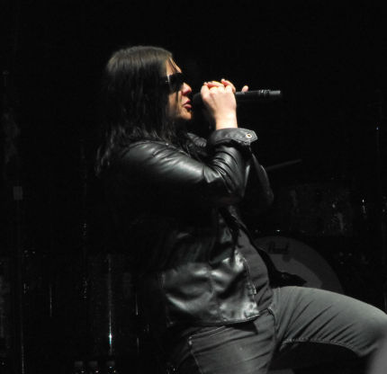 Brent singing his heart out