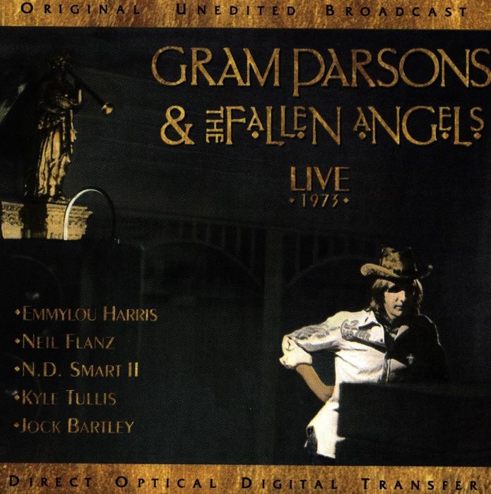 Gram Parsons & The Fallen Angels: Live 1973 Cover Art