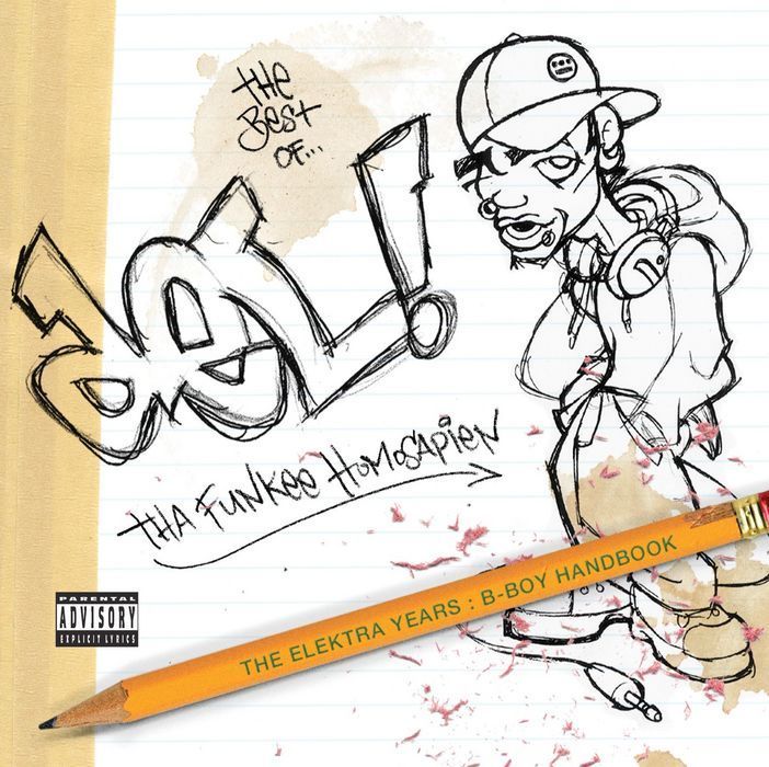 The Best Of Del Tha Funkee Homosapien (The Elektra Years): The B-Boy Handbook Cover Art