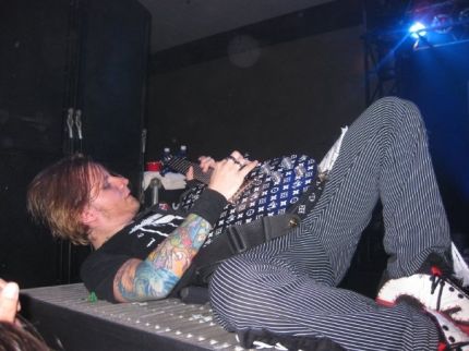 Zach Rocking Out