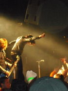 Brent embracing the crowd